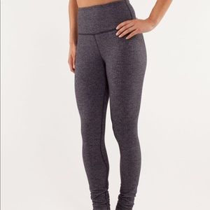 Lululemon gray high rise leggings